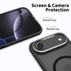 Etui Tech-Protect MagEdge MagSafe do Apple iPhone 17 Air Matte Black/gunmetal