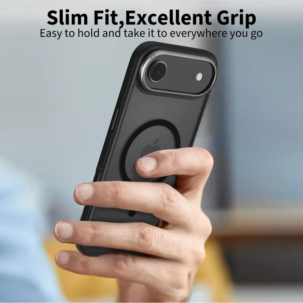 Etui Tech-Protect MagEdge MagSafe do Apple iPhone Air Matte Black/gunmetal