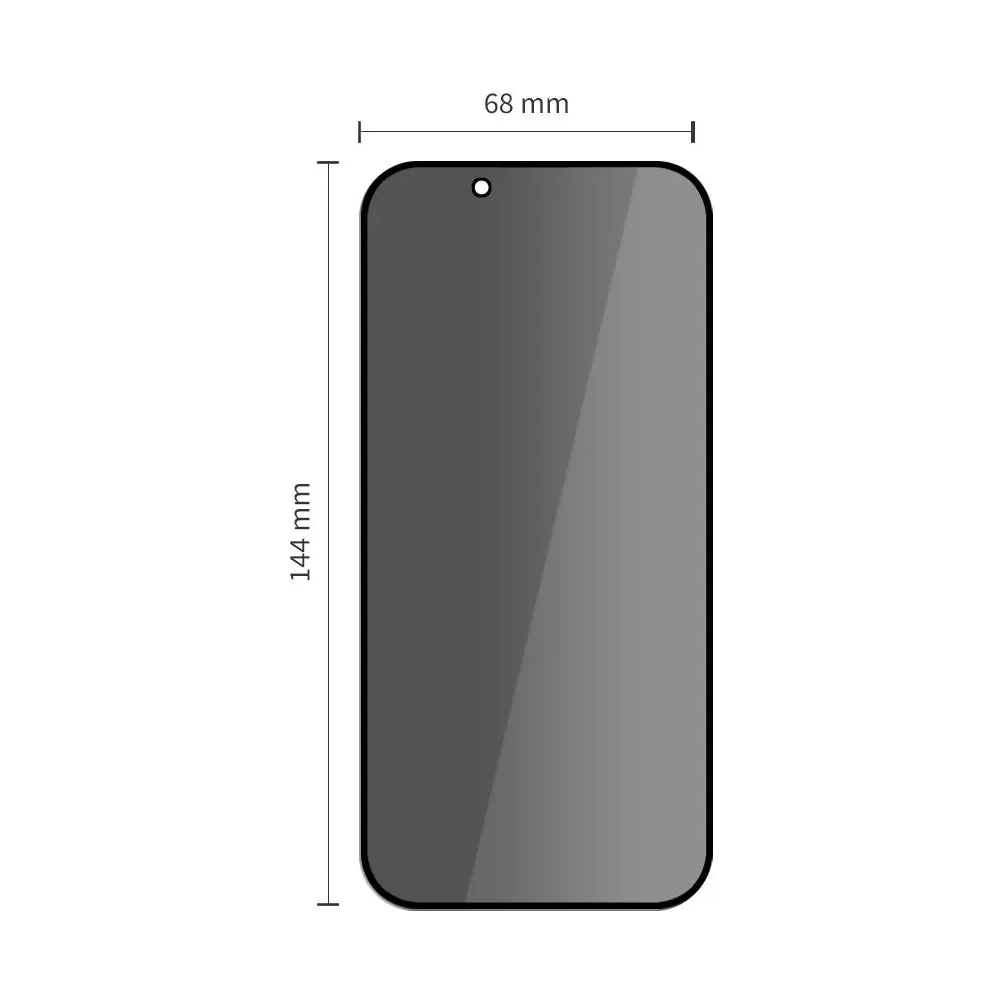 Szkło prywatyzujące Tech-Protect Quick Set Spy+ do Apple iPhone 13 / 13 Pro / 14 / 16e Privacy [2 PACK]