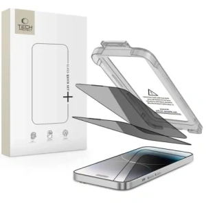 Szkło prywatyzujące Tech-Protect Quick Set Spy+ do Apple iPhone 14 Pro Privacy [2 PACK]