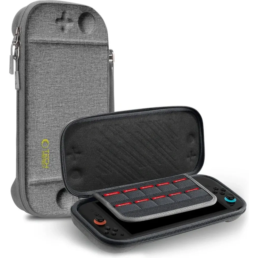 Etui Tech-Protect Slim Pouch Nintendo Switch 2 Dark Grey