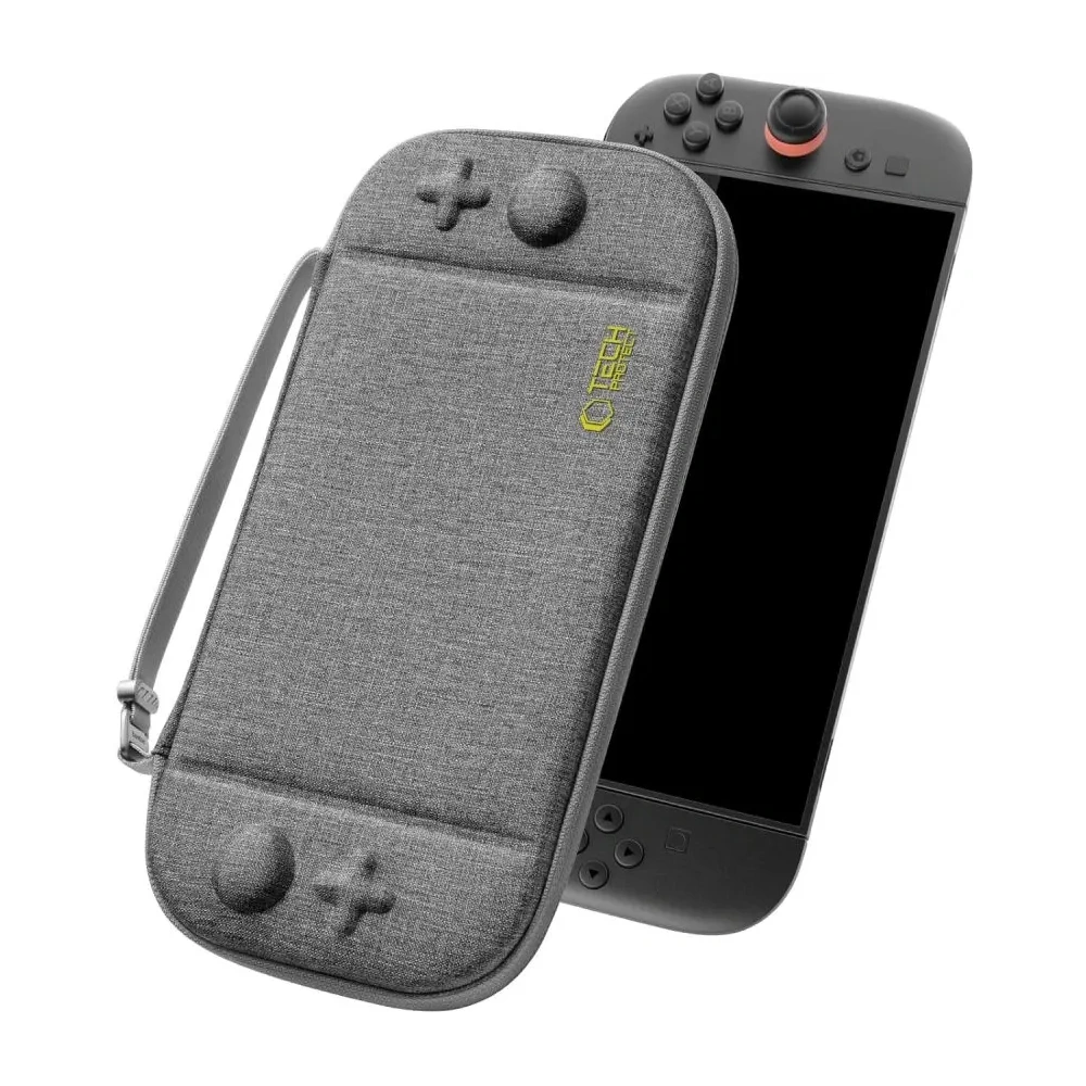 Etui Tech-Protect Slim Pouch Nintendo Switch 2 Dark Grey