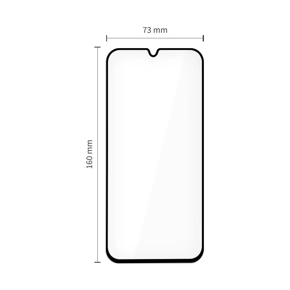 Szkło hartowane Tech-Protect Glass Fit+ do Samsung Galaxy A16 4G / 5G / A26 5G / A17 4G / 5G Black [2 PACK]