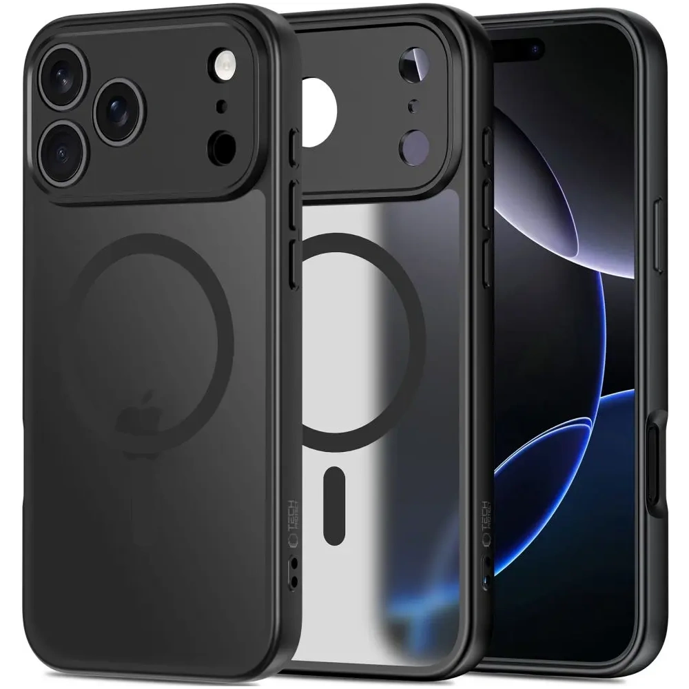 Etui Tech-Protect Basic MagSafe do Apple iPhone 17 Pro Max Matte Black