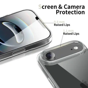 Etui Tech-Protect Flexair Hybrid do Apple iPhone 17 Air Clear
