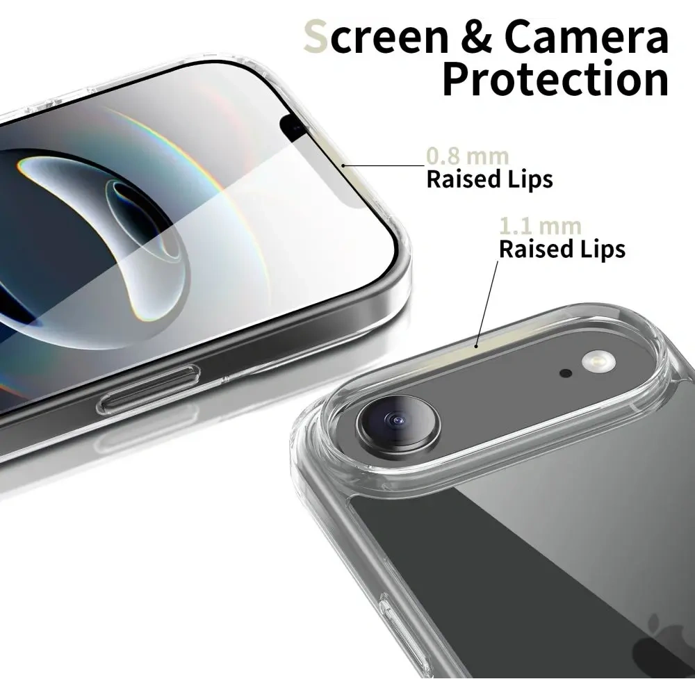 Etui Tech-Protect Flexair Hybrid do Apple iPhone Air Clear