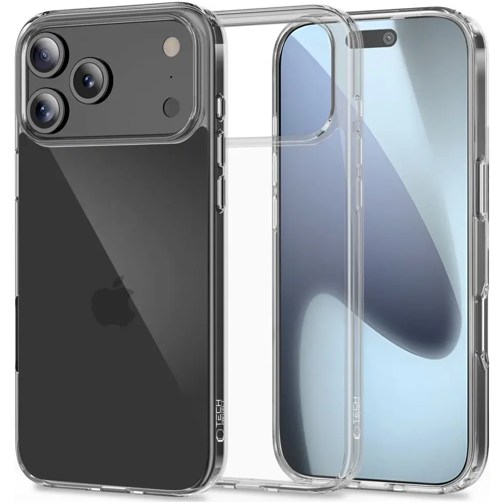 Etui Tech-Protect Flexair Hybrid do Apple iPhone 17 Pro Clear