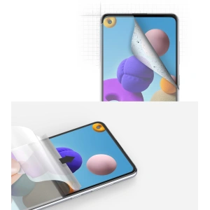 2x hydrogelová fólie Samsung Galaxy A21s - Ringke Dual Easy Wing - Domovská obrazovka