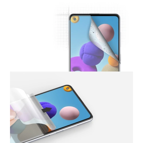 Kup Folia hydrożelowa Ringke Dual Easy Wing Full Cover Samsung Galaxy A21s [2 PACK] - RGK1214 - {ean13} - Sklep Home Screen