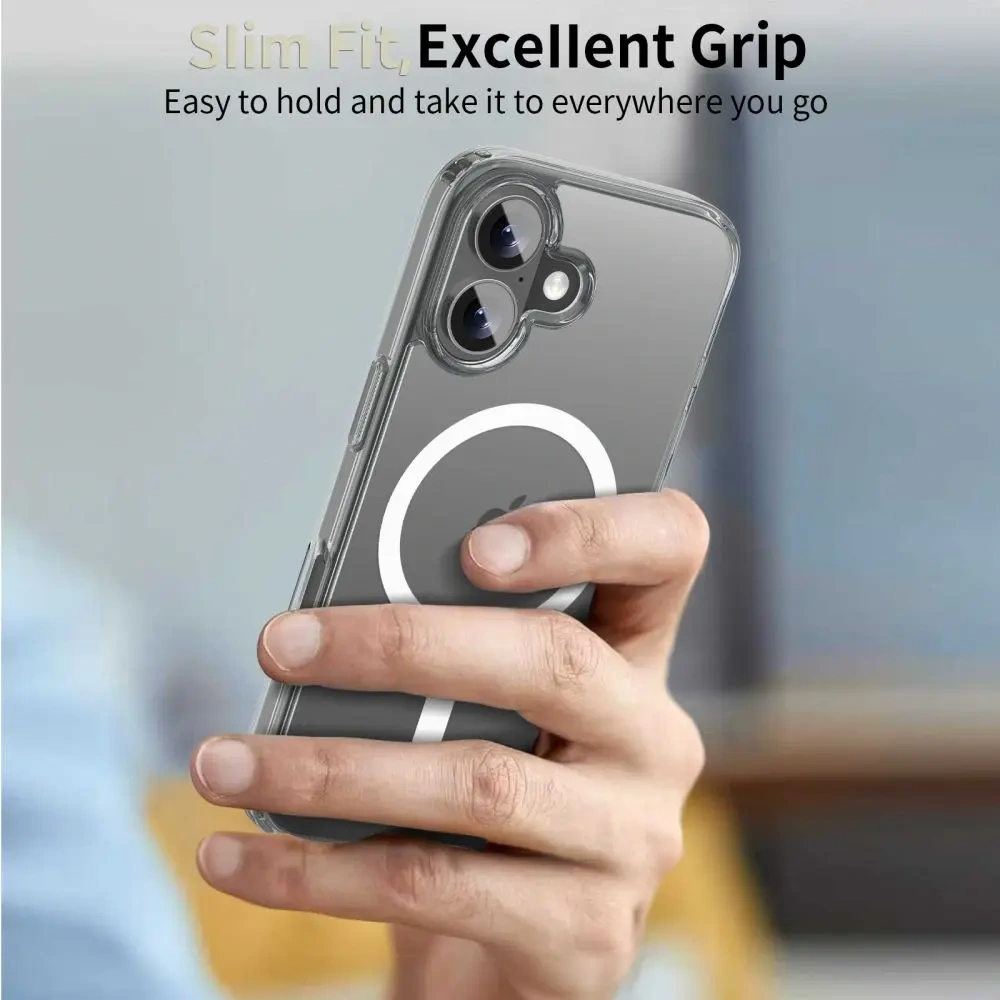 Etui Tech-Protect Flexair Hybrid MagSafe do Apple iPhone 17 Clear