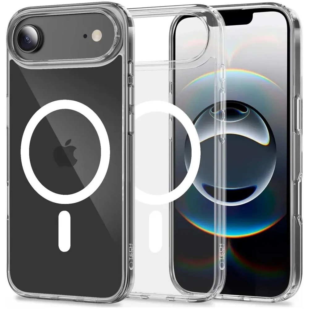 Etui Tech-Protect Flexair Hybrid MagSafe do Apple iPhone Air Clear