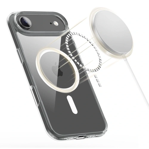 Etui Tech-Protect Flexair Hybrid MagSafe do Apple iPhone 17 Air Clear