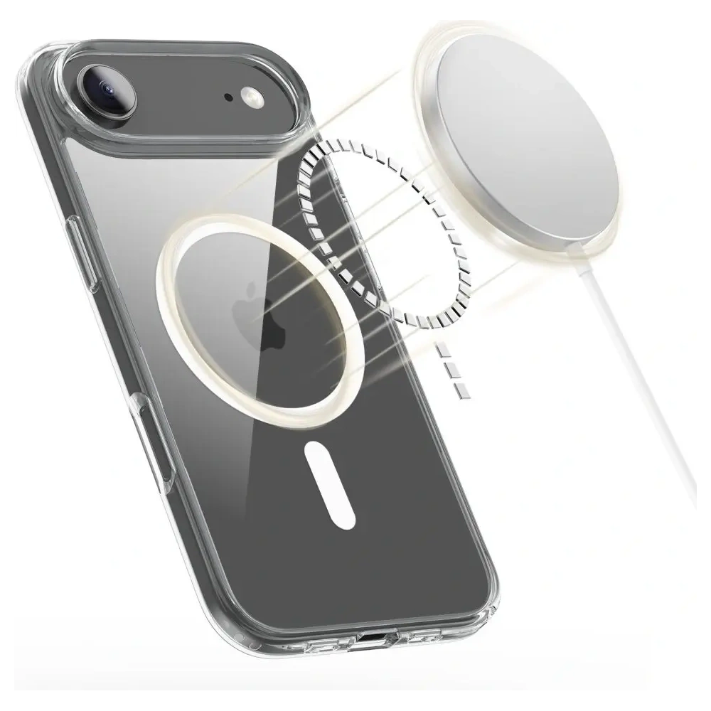 Etui Tech-Protect Flexair Hybrid MagSafe do Apple iPhone Air Clear