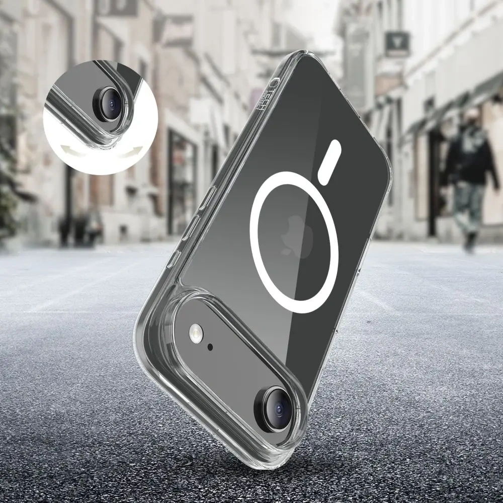 Etui Tech-Protect Flexair Hybrid MagSafe do Apple iPhone Air Clear