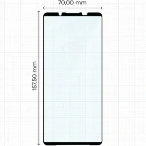 2x Szkło na ekran + szkło na aparat BIZON Edge Pack do Sony Xperia 1 VII