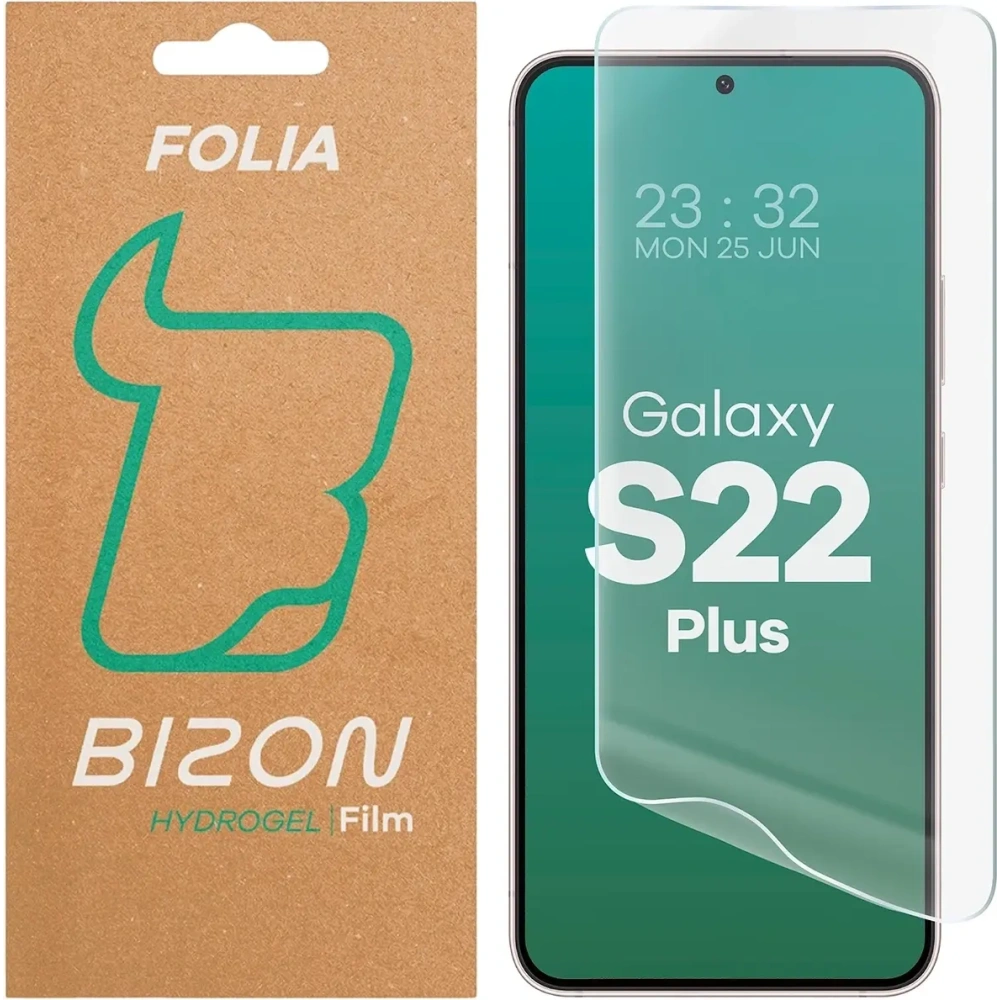Folia hydrożelowa na ekran Bizon Glass Hydrogel Front do Samsung Galaxy S22+ Plus