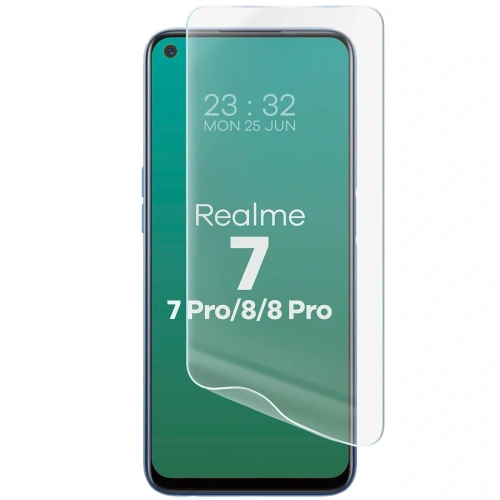 Folia hydrożelowa na ekran Bizon Glass Hydrogel Front do Realme 8 Pro / 8 / 7 / 7 Pro Folia hydrożelowa na ekran Bizon Glass Hydrogel Front do Realme 8 Pro / 8 / 7 / 7 Pro