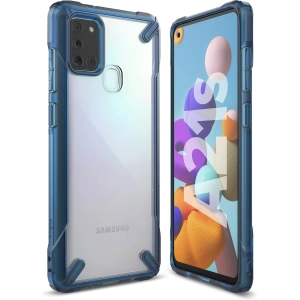 Kup Etui Ringke Fusion-X Samsung Galaxy A21s Space Blue - RGK1212BLU - {ean13} - Sklep Home Screen