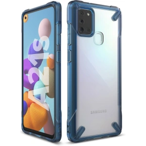 Kup Etui Ringke Fusion-X Samsung Galaxy A21s Space Blue - RGK1212BLU - {ean13} - Sklep Home Screen