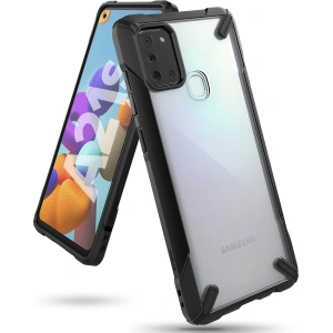 Kup Etui Ringke Fusion-X Samsung Galaxy A21s Black - RGK1211BLK - {ean13} - Sklep Home Screen