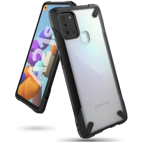 Kup Etui Ringke Fusion-X Samsung Galaxy A21s černé - RGK1211BLK - {ean13} - Sklep Home Screen