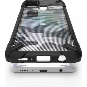 Kup Etui Ringke Fusion-X Samsung Galaxy A21s Camo (Moro) Black - RGK1213MOB - {ean13} - Sklep Home Screen