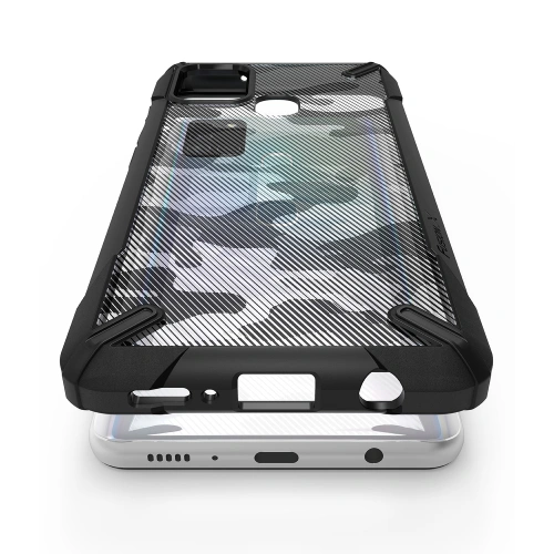 Kup Etui Ringke Fusion-X Samsung Galaxy A21s Camo (Moro) Negru - RGK1213MOB - {ean13} - Sklep Home Screen
