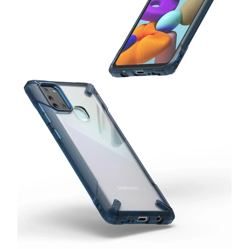 Kup Etui Ringke Fusion-X Samsung Galaxy A21s Űrkék - RGK1212BLU - {ean13} - Sklep Home Screen