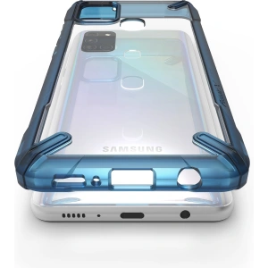 Kup Etui Ringke Fusion-X Samsung Galaxy A21s Space Blue - RGK1212BLU - {ean13} - Sklep Home Screen