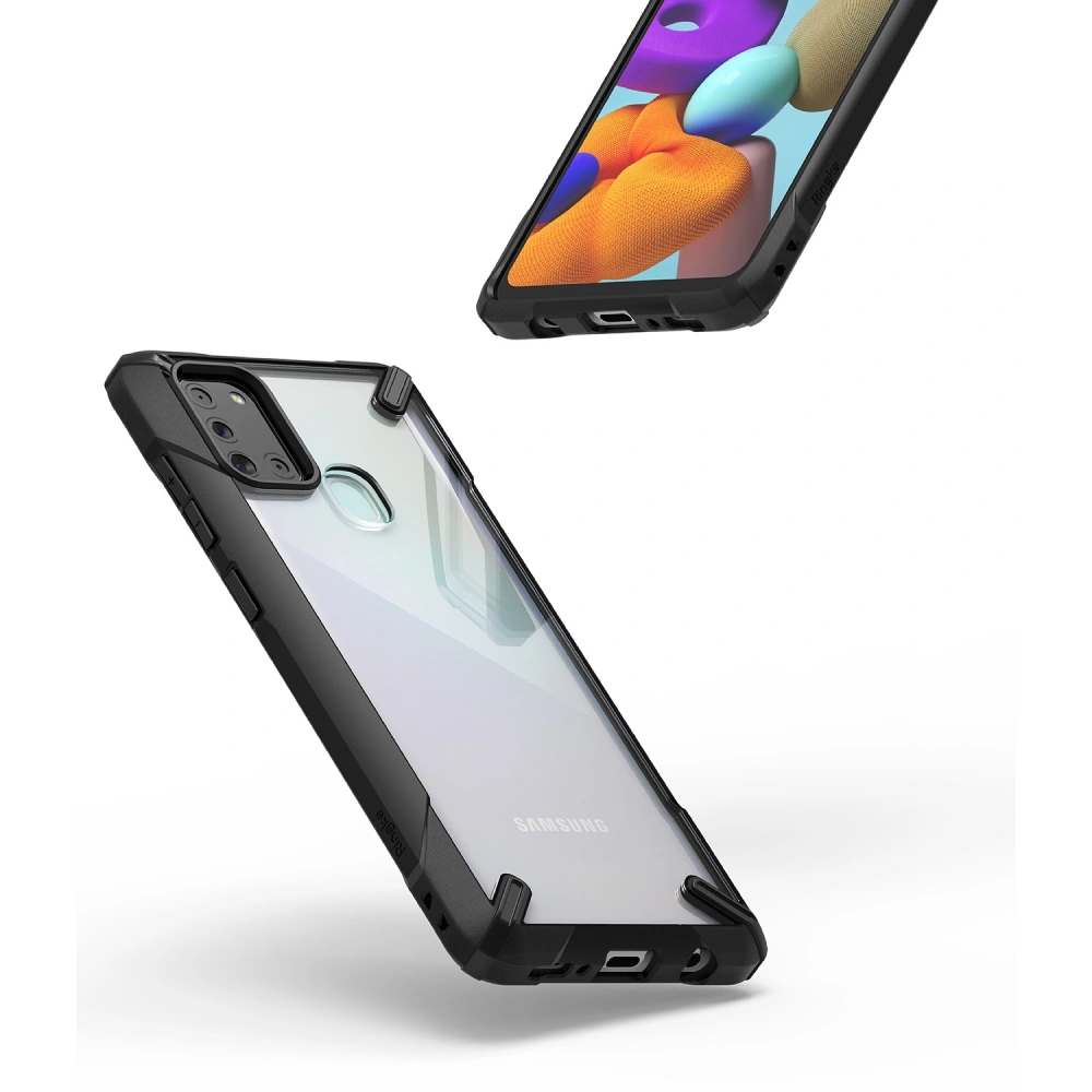 Etui Samsung Galaxy A21s - Ringke Fusion-X - Home Screen