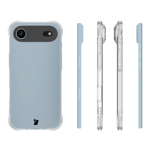 Elastyczne etui Bizon Case Salpa do Apple iPhone 17 Air przezroczyste