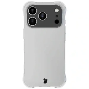 Elastyczne etui Bizon Case Salpa do Apple iPhone 17 Pro przezroczyste