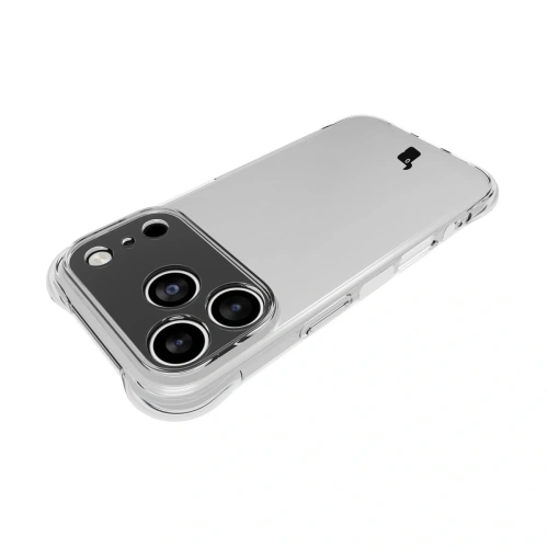 Elastyczne etui Bizon Case Salpa do Apple iPhone 17 Pro przezroczyste