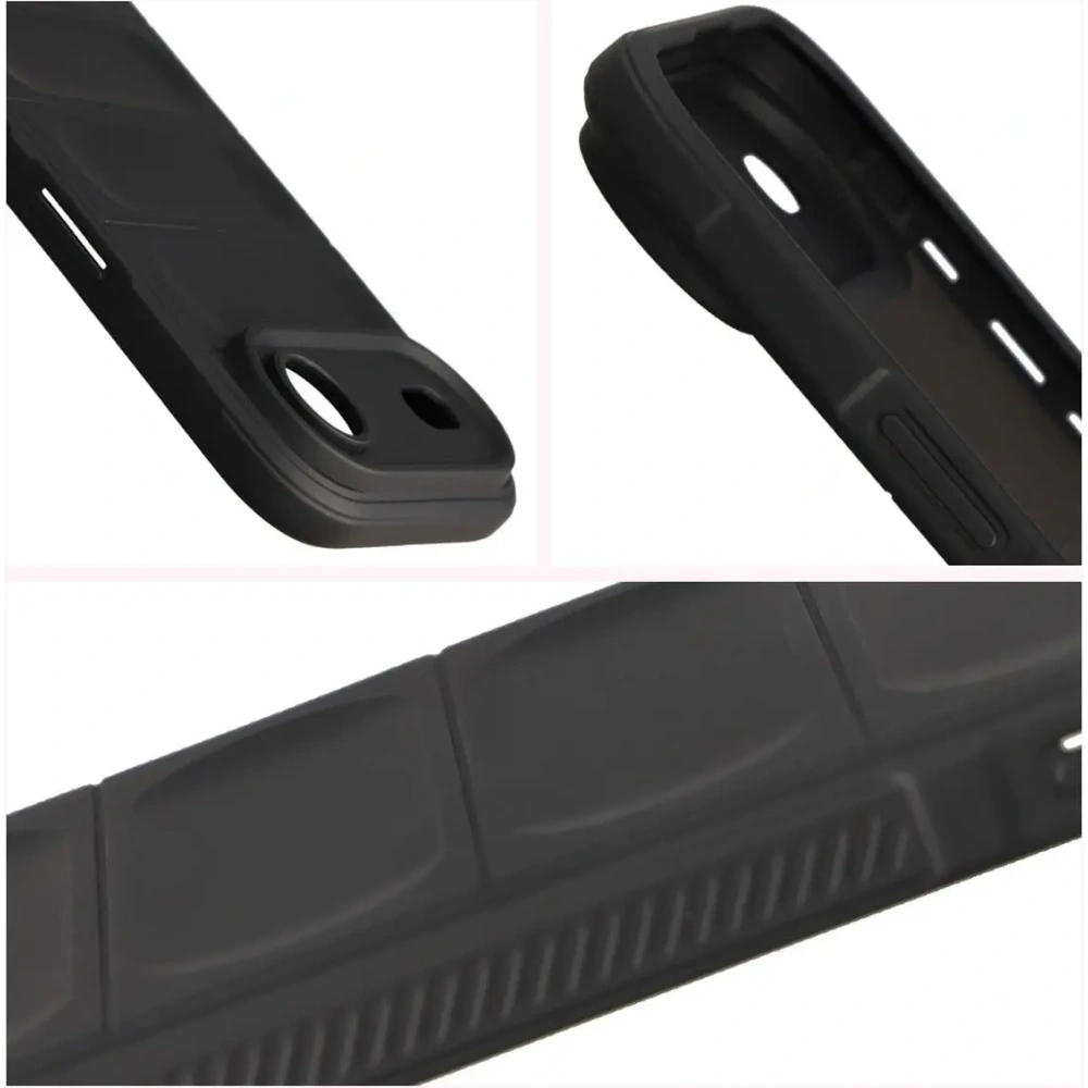 Pancerne etui Bizon Case Tur do Apple iPhone Air czarne