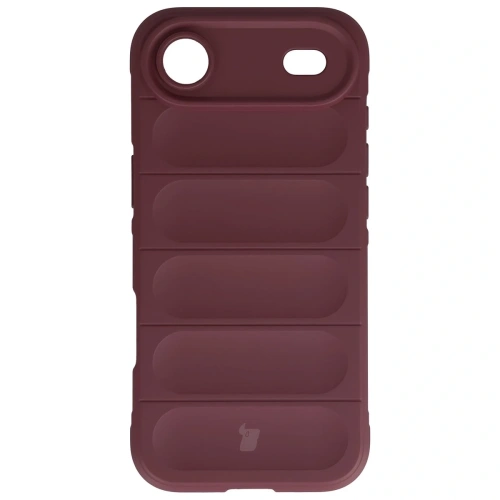 Pancerne etui Bizon Case Tur do Apple iPhone 17 Air burgundowe