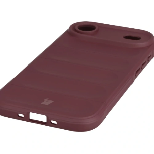 Pancerne etui Bizon Case Tur do Apple iPhone 17 Air burgundowe