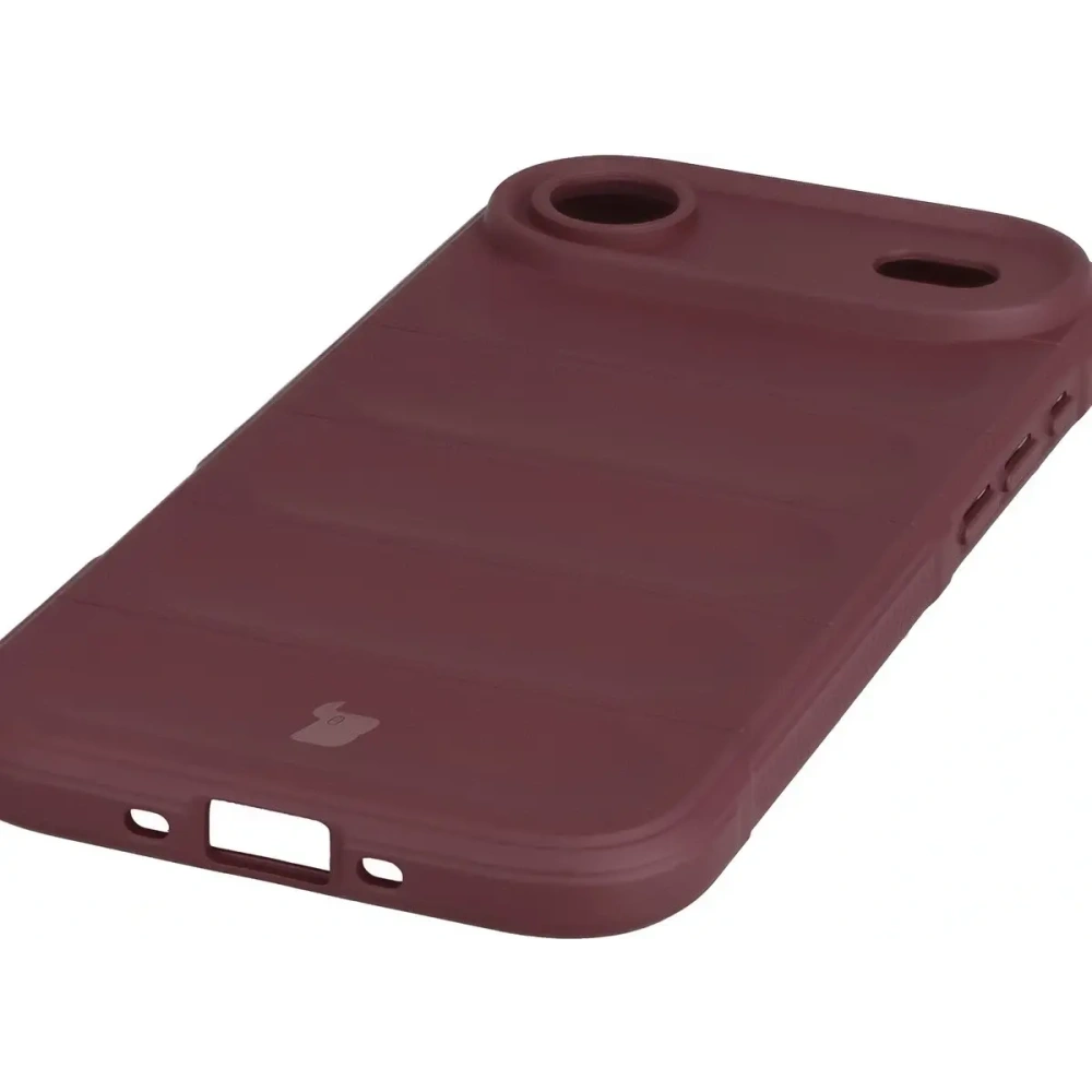 Pancerne etui Bizon Case Tur do Apple iPhone Air burgundowe