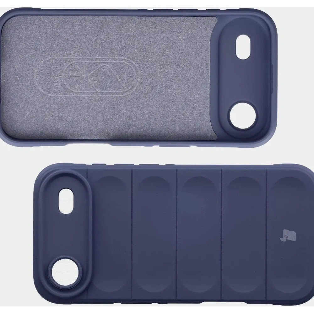 Pancerne etui Bizon Case Tur do Apple iPhone Air granatowe