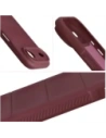Pancerne etui Bizon Case Tur do Apple iPhone 17 Air burgundowe