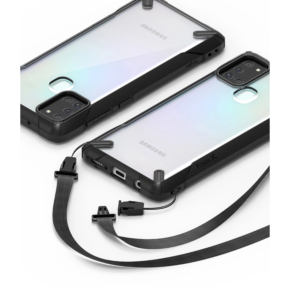 Etui Samsung Galaxy A21s - Ringke Fusion-X - Home Screen