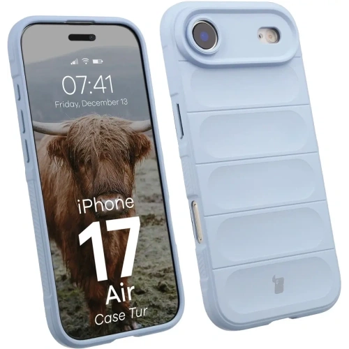Pancerne etui Bizon Case Tur do Apple iPhone 17 Air jasnoniebieskie