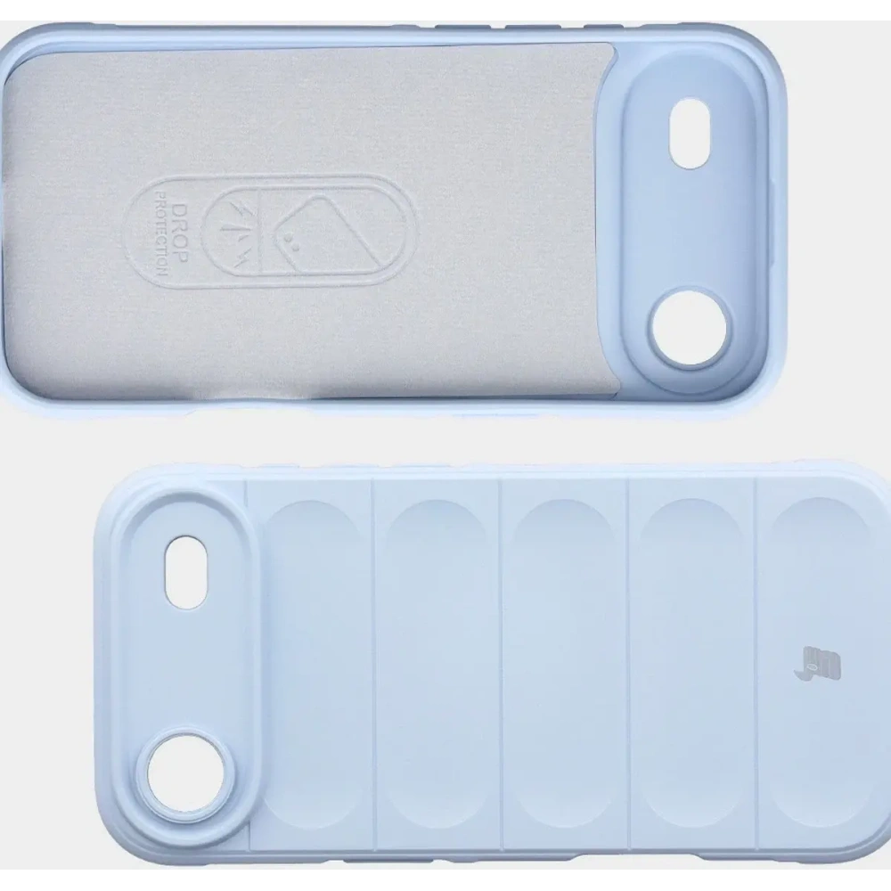 Pancerne etui Bizon Case Tur do Apple iPhone Air jasnoniebieskie