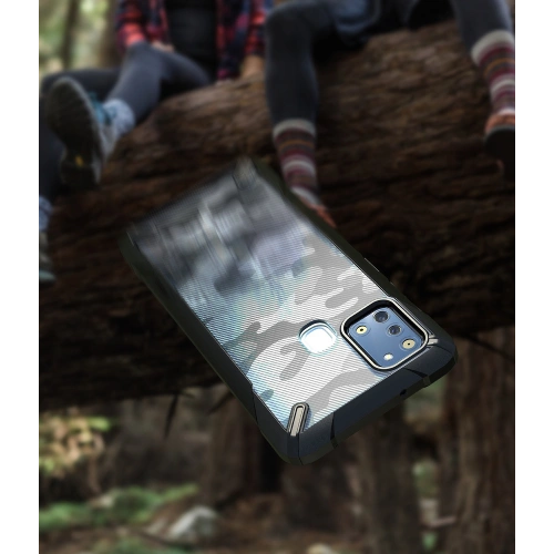 Kup Etui Ringke Fusion-X Samsung Galaxy A21s Camo (Moro) Negru - RGK1213MOB - {ean13} - Sklep Home Screen