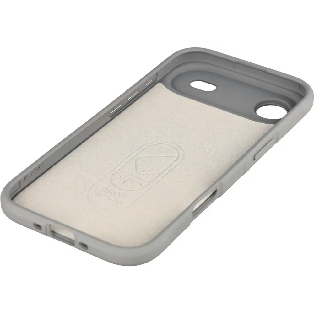 Pancerne etui Bizon Case Tur do Apple iPhone Air jasnoszare