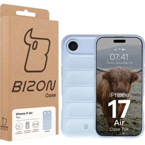 Pancerne etui Bizon Case Tur do Apple iPhone 17 Air jasnoniebieskie