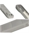 Pancerne etui Bizon Case Tur do Apple iPhone Air jasnoszare