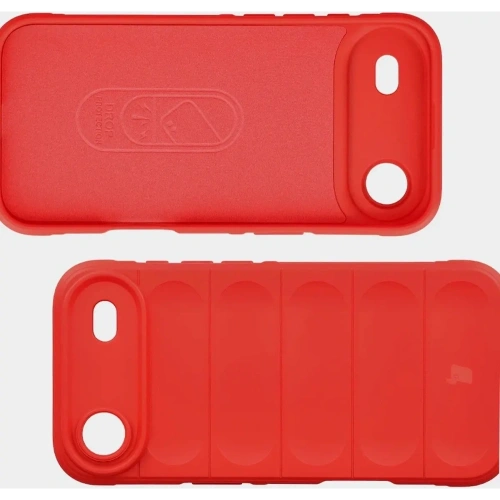 Pancerne etui Bizon Case Tur do Apple iPhone 17 Air czerwone