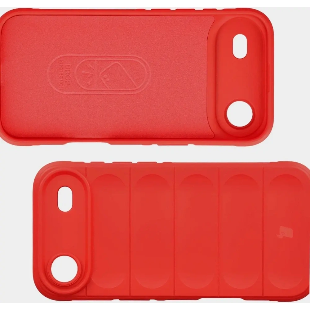 Pancerne etui Bizon Case Tur do Apple iPhone Air czerwone