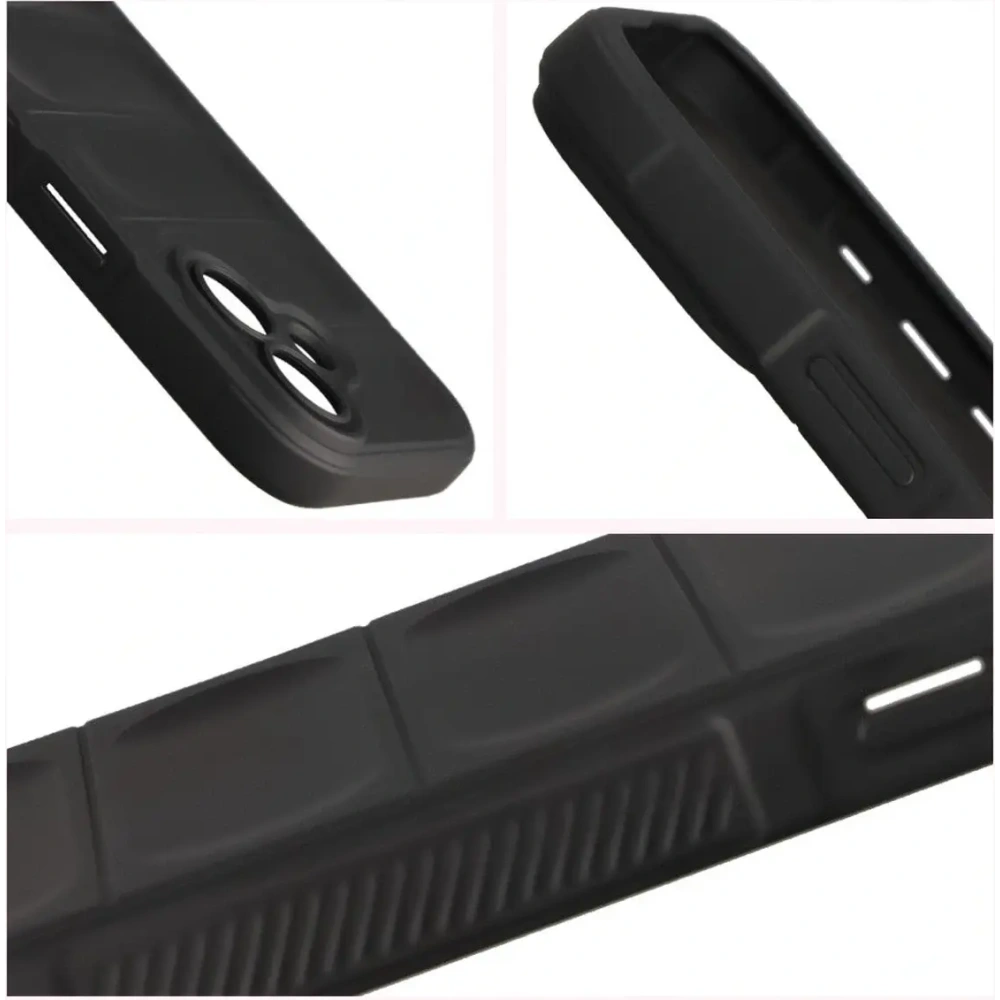 Pancerne etui Bizon Case Tur do Apple iPhone 17 czarne