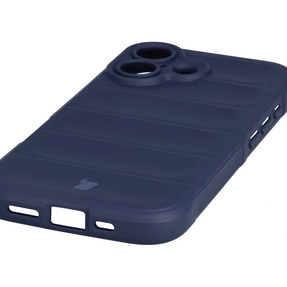 Pancerne etui Bizon Case Tur do Apple iPhone 17 granatowe